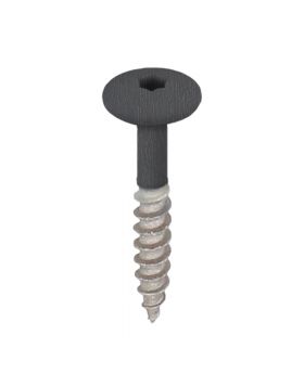 Torx schroef 32mm rvs V2A 100 stuks Zwartgrijs