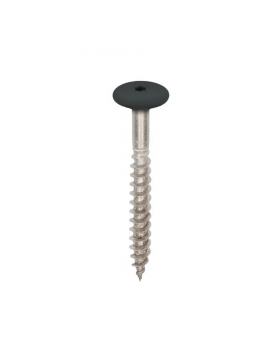 Torx schroef 45mm rvs V4A 100 stuks Zwartgrijs