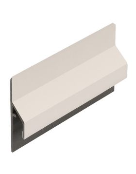 Trim/kraal aansluitprofiel 10mm Keralit dakrand Crème - Classic (bestelnr. 2843)