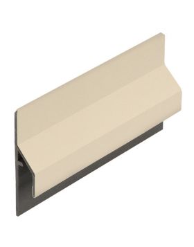 Trim/kraal aansluitprofiel 10mm Keralit dakrand Licht ivoor - Classic (bestelnr. 2843)