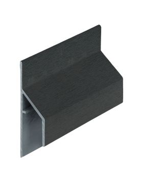 Trim/kraal aansluitprofiel 17mm Keralit Antraciet - Classic (bestelnr. 2810)