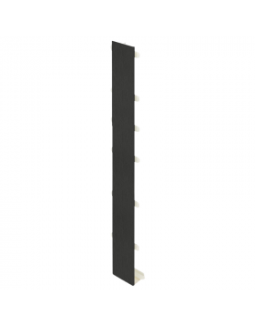 Tussenstuk 350mm Keralit dakrand Grafietzwart - Classic (bestelnr. 2848)