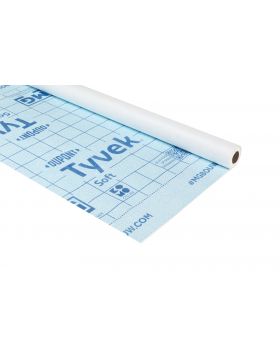 Tyvek Soft (Roofliner 2460) Folie 1500mm Dampopen Rol 50m1 (75 m2)