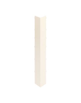 Uitwendig hoekstuk 350mm Keralit dakrand Crème - Classic (bestelnr. 2847)