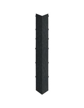 Uitwendig hoekstuk 350mm Keralit dakrand Zwartgrijs - Classic (bestelnr. 2847)