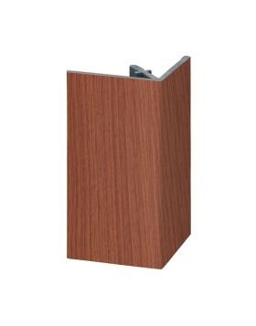 Uitwendig rechthoekprofiel Keralit 46x46mm Californian Redwood - Classic (bestelnr. 2812)