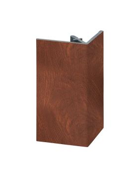 Uitwendig rechthoekprofiel Keralit 46x46mm Golden oak - Classic (bestelnr. 2812)