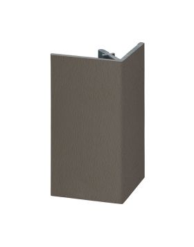 Uitwendig rechthoekprofiel Keralit 46x46mm Kwartsgrijs - Classic (bestelnr. 2812)