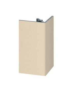 Uitwendig rechthoekprofiel Keralit 46x46mm Licht ivoor - Classic (bestelnr. 2812)
