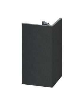 Uitwendig rechthoekprofiel Keralit 46x46mm Zwart - Classic (bestelnr. 2812)