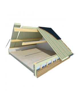 Usystem Roof SW Easy Airtight Dakplaat - Per m2