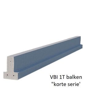 ALLE BETONNEN LIGGERS / VBI VLOERBALK 1T (= S1)