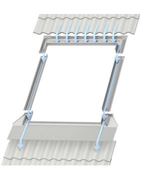 Velux EDW PK06 0000 Gootstuk 94x118cm