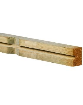 Vurenhout klasse C - Ventilatielat - 38x50mm geimpregneerd- 420cm (nettomaat 34x45mm)