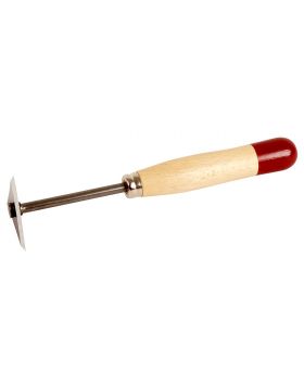 Verfkrabber SUPER PROF driehoek 8cm. speciaal gehard. heftlengte 19cm