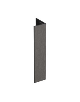 Verlengd eindprofiel 17x44mm Keralit Kwartsgrijs - Classic (bestelnr. 2811)
