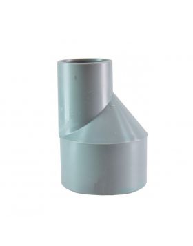 PVC Verloopstuk Excentrisch spie/mof 125 x 50 (INFORMEER NAAR DE LEVERTIJD)