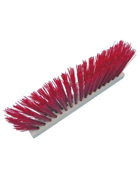 Voegbezem / Voegborstel SUPER PROF 270 mm rood. 3 rijen