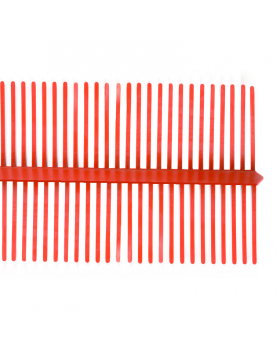 Vogelmuisschroot 70 mm /100 cm rood per stuk