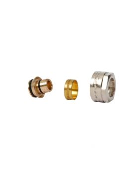 VTE koppeling 16x2 PEX/PE-RT/ALU-PEX
