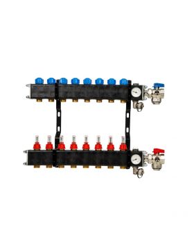 VTE open composiet vloerverwarming verdeler 8-groeps