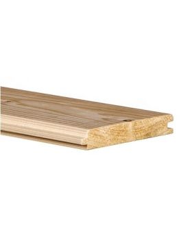 Vuren B Vellingdeel 22x125 mm 540 cm geschaafd geploegd PEFC