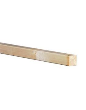 Vuren C Geschaafd - 50x50mm (nettomaat 44x44mm) (420cm)