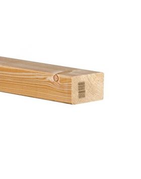 Vuren C Geschaafd - 50x75 mm (nettomaat 44x70 mm)