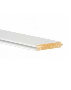 Vuren B Vellingdelen 22x125 mm 420 cm geschaafd wit gegrond PEFC