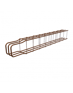 Wapeningskorf bajonet 12mm 3000mm lang voor kist 400x500