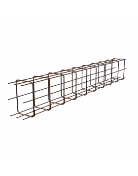 Wapeningskorf open kop 12mm 3000mm lang voor kist 300x400
