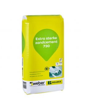 Beamix Zandcement 730 Extra - Grijs (25kg)