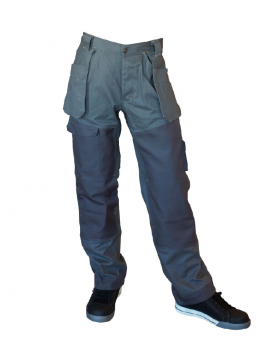 Be-Wear | deluxe werkbroek grijs | maat 46 | Super Prof