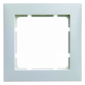 Hager Berker Afdekraam 1V S1 Polarwit Glans