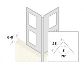 Ripstaal Hoekbeschermer 1046 (270cm)
