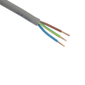 Installatiedraad xmvk 3x2.5 grijs per 10m