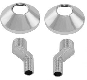 Saniville set S-Koppelingen kraan 3/4inch x3/8inch grote spr