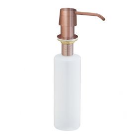 Xellanz inbouw zeeppompje geborsteld koper kunststof fles 250ml