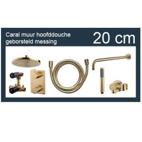 Wiesbaden one-pack inbouwthermostaatset rond type 402 GM (20cm)