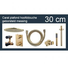 Wiesbaden one-pack inbouwthermostaatset rond type 403 GM (30cm)