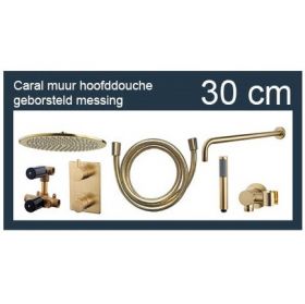 Wiesbaden one-pack inbouwthermostaatset rond type 404 GM (30cm)