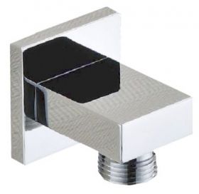 Wiesbaden Rombo doucheaansluiting chroom