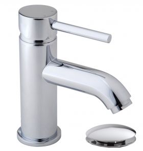 Wiesbaden Cadans KIWA wastafelmengkraan laag+kl.waste chroom