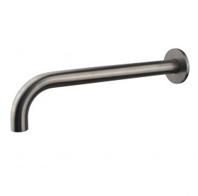 Wiesbaden inbouw-uitloop rond 30cm 1/2 inch Gunmetal