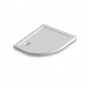 SMC douchebak (composiet) kwartrond 90 x 90 cm