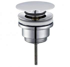 Wiesbaden luxe draaiwaste 5/4 laag model chroom