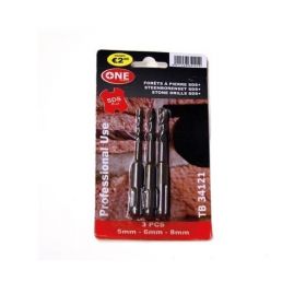 3 steenboren (UITVERKOOP, OP = OP)