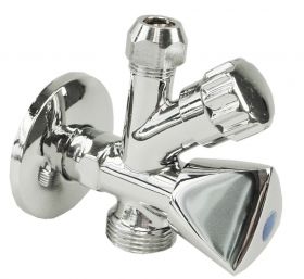 Saniville combinatie kraantje 1/2 x 3/4 x 10mm