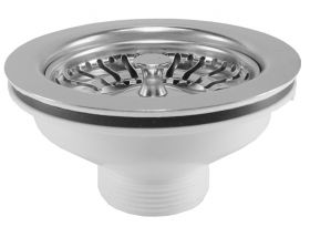 Wasbak Korfplug met rooster 6/4 inch 90mm 