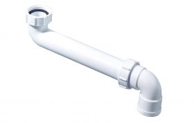 Mcalpine 5285 ruimtebesparende bocht 6/4 inch met aanpasbare lengte 